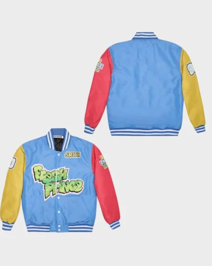 Fresh Prince Of Bel Air Academy Color Block Varsity Jacket