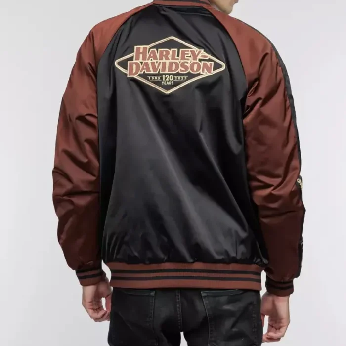 Harley Davidson 120th Anniversary Satin Jacket