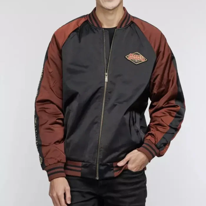 Harley Davidson 120th Anniversary Varsity Jacket