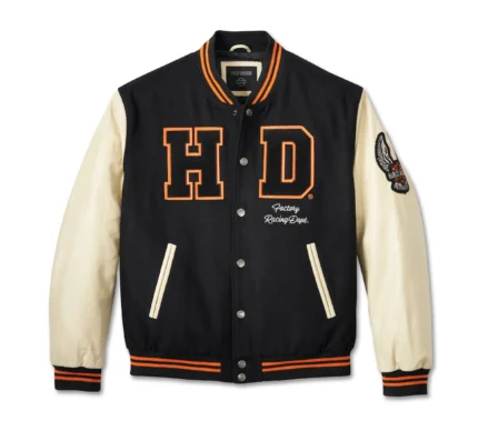 Harley Davidson 120th Anniversary Wool Varsity Jacket
