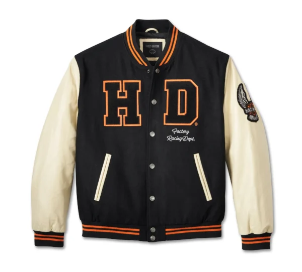 Harley Davidson 120th Anniversary Wool Varsity Jacket