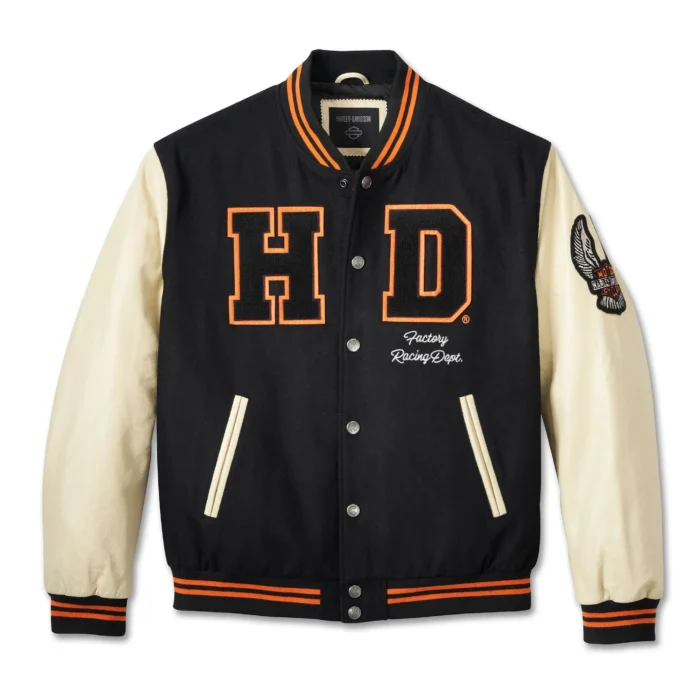 Harley Davidson 120th Anniversary Wool Varsity Jacket