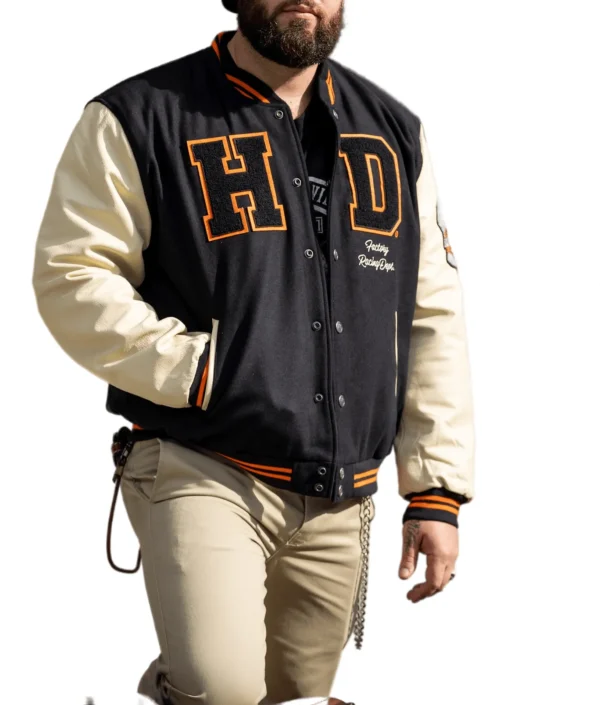 Harley Davidson Wool Varsity Jacket