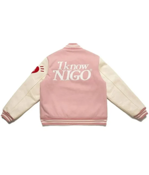 I Know Nigo Pink And White Jackets