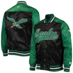 Philadelphia Eagles Full-snap Varsity Jacket