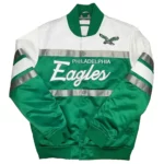 Philadelphia Eagles Special Script Satin Jacket