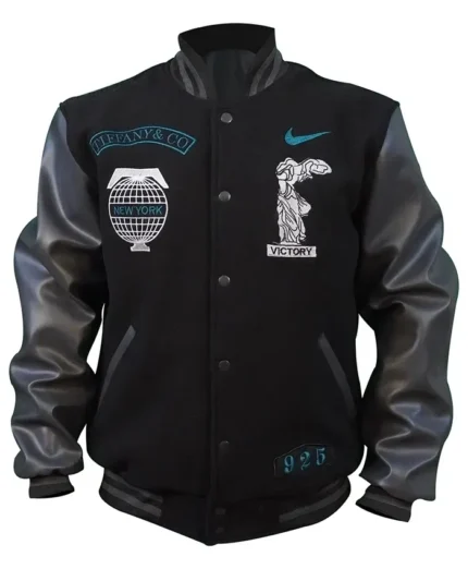 Tiffany & Co Lebron James Black Varsity Jacket