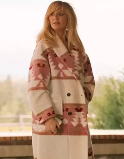 Beth Dutton S05 Pink Coat