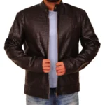Cassian Common John Wick 2 Brown Leather Jacket