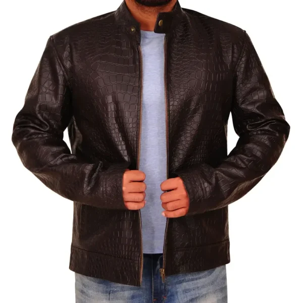 Cassian Common John Wick 2 Brown Leather Jacket