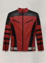 Dwayne Johnson 2023 Red One Leather Jacket