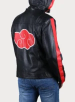 Itachi Uchiha Hooded Leather Jacket