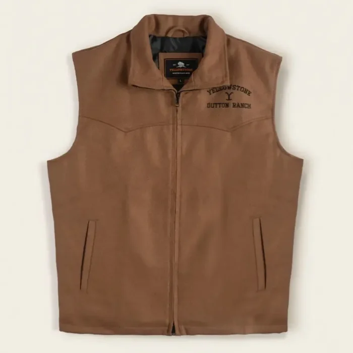 John Dutton Brown Vest