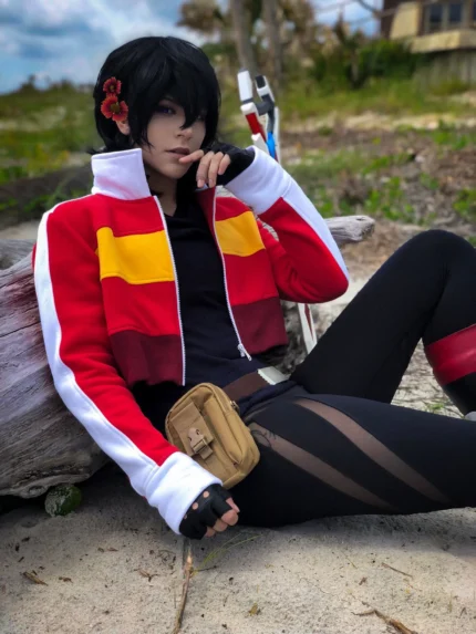 Keith Voltron Red White Cosplay Jacket