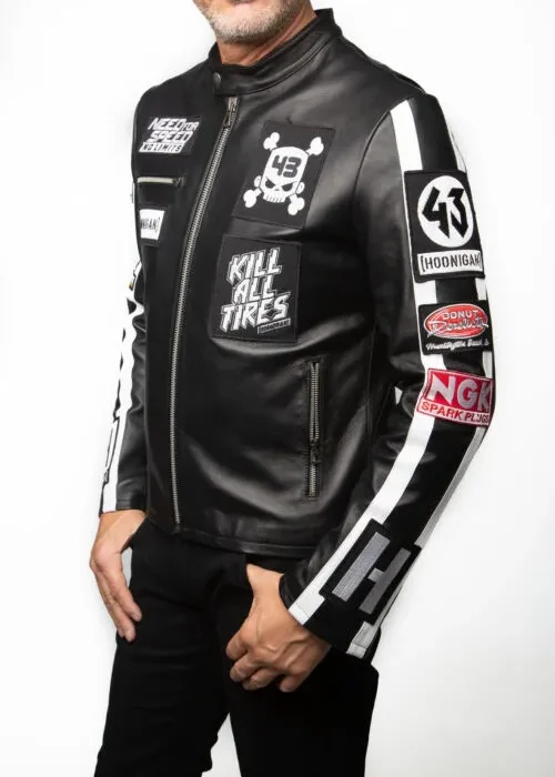 Ken Block Leather Jacket For Men on Sale