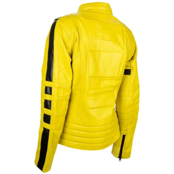 Kill Bill The Bride Yellow Motorcycle Jackets