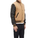 Men’s Golden Bear leather Varsity Letterman Jacket