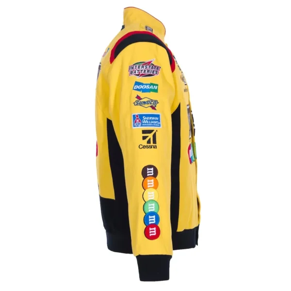 Men’s Kyle Thomas Busch M&Ms Racer Yellow Jacket