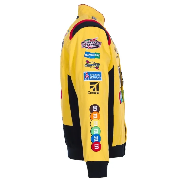 Men’s Kyle Thomas Busch M&Ms Racer Yellow Jacket