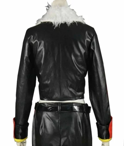 Sonic The Hedgehog Shadow Black Fur Jacket