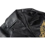 Suicide Squad Adewale Killer Croc Biker Leather Jacket