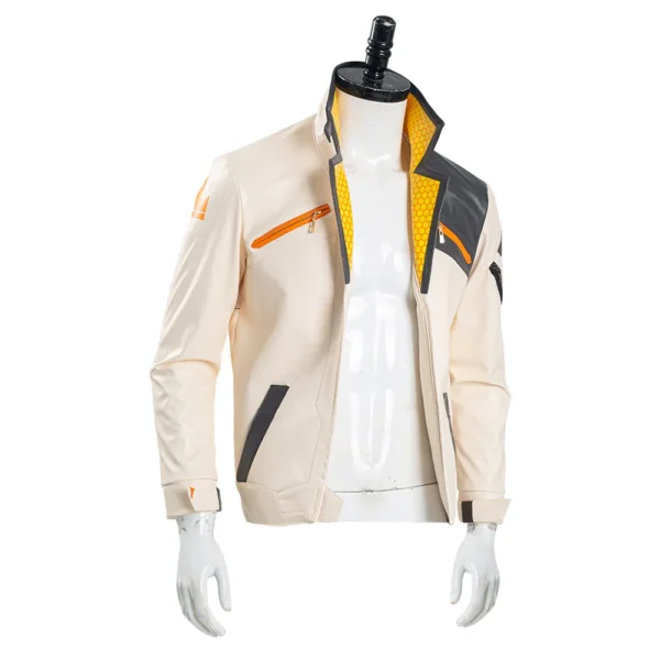 Valorant Phoenix Fiery Leather Jacket