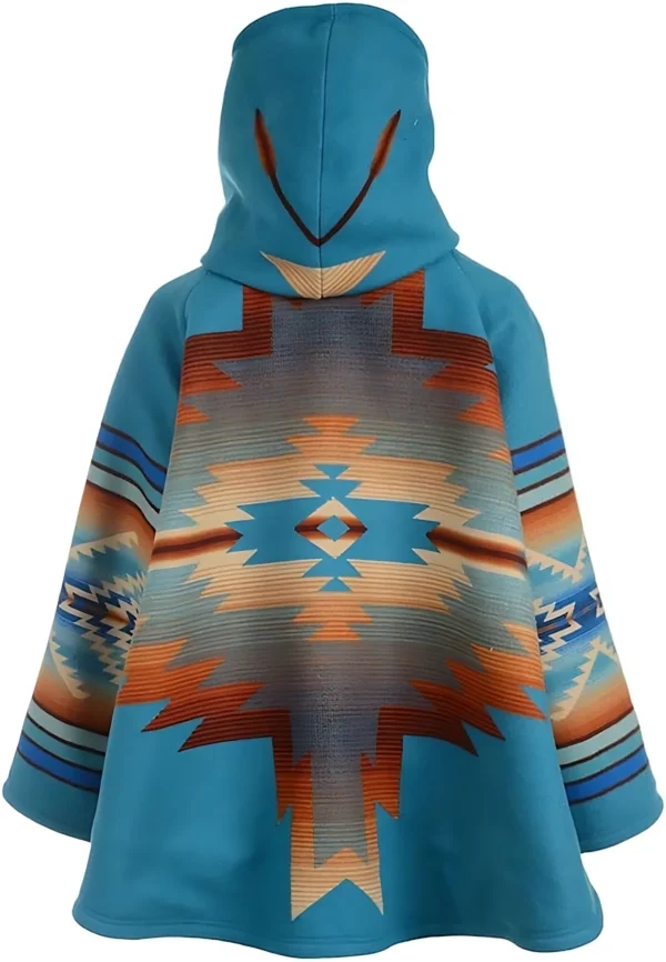 Yellowstone Beth Dutton Blue Hooded Coat