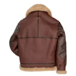 B3 Bomber 1941 Pearl Harbor Brown Leather Jacket