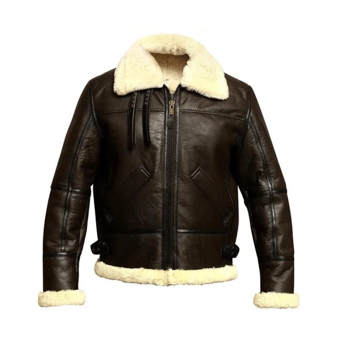 Men's B3 Aviator Flight Shearling Leather Jacket