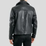 Mens Motorcycle Real Leather Jacket
