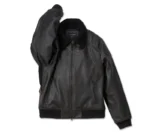 Mens Harley Davidson Accolade Shearling Fur Black Leather Jacket
