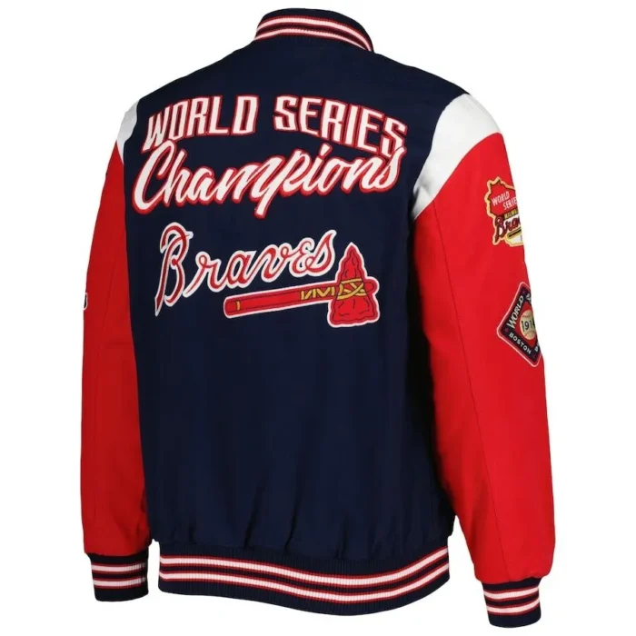 Atlanta Braves World Series Champions Full-Snap Jackets