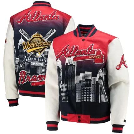 Atlanta Braves World Series Champions Zip Up Jacket