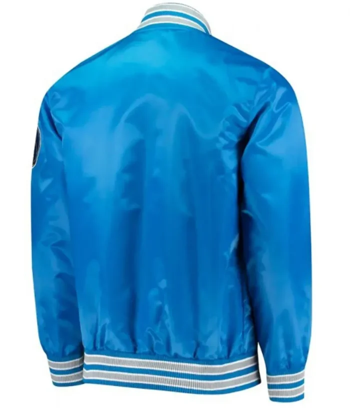 Blue Bomber Dallas Mavericks Starter Satin Varsity Jacket