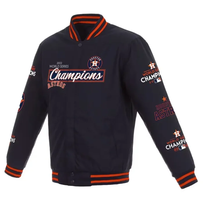 JH Design Houston Astros World Series Champions Full-Snap Jacket