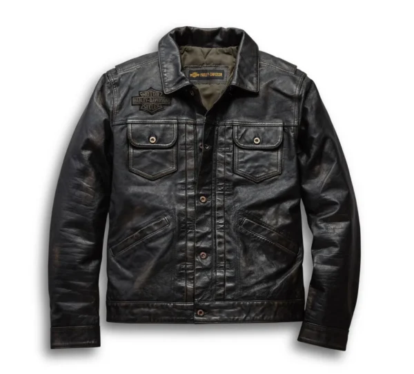 Mens Harley Davidson Digger Leather Jacket