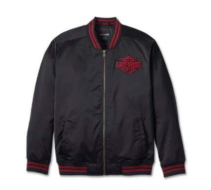 Mens Harley Davidson Flying Eagle Varsity Jacket