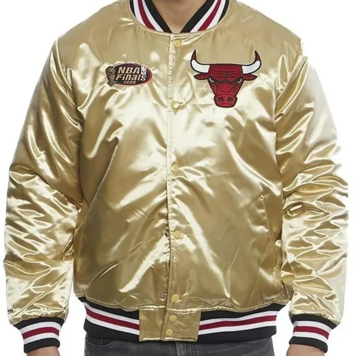 NBA Chicago Bulls 1998 Bomber Satin Jacket