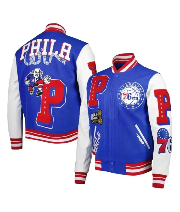 NBA Final Champions Philadelphia 76ers Varsity Jacket