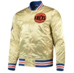 NY Knicks 1970 Champions 50th Anniversary Gold Jacket