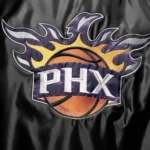 Starter Phoenix Suns Remix Full-Snap Satin Tricolor Jacket