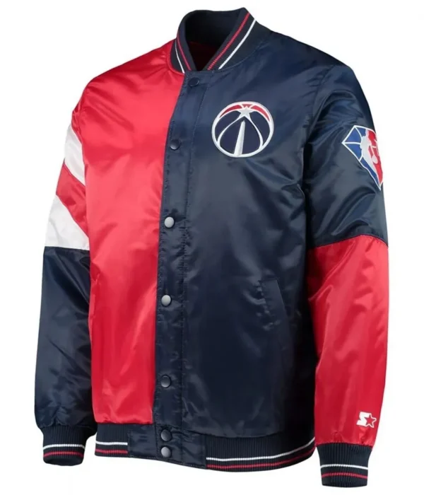 Washington Wizards Leader 75th Anniversary Satin Jacket