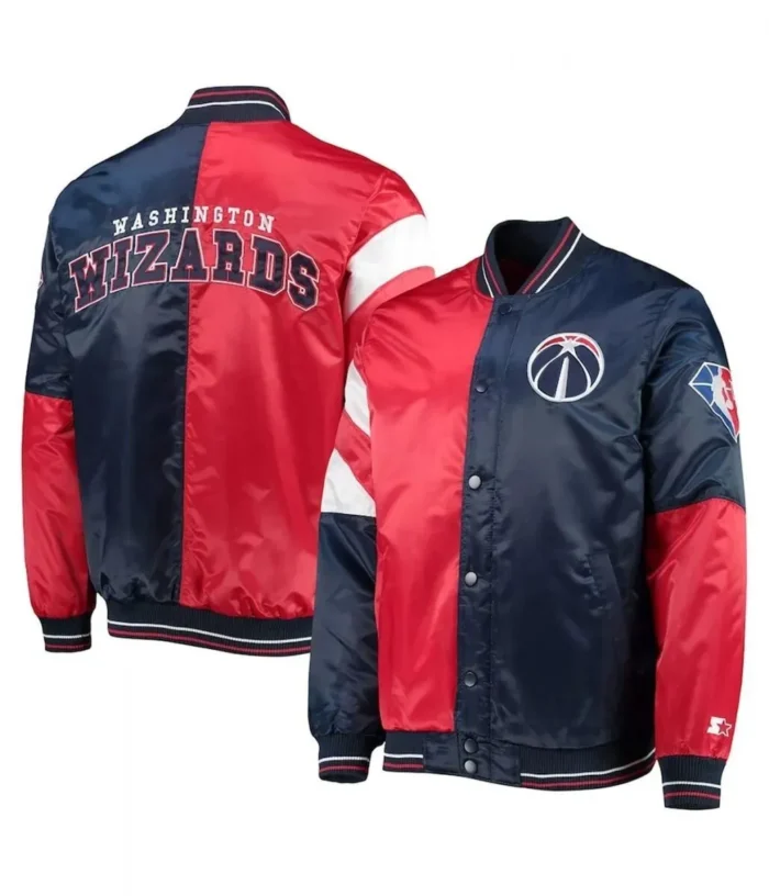 Washington Wizards Leader 75th Anniversary Satin Jackets