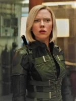 Avengers Infinity War Black Widow Green Cotton Vest