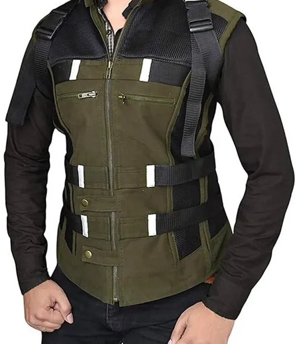 Avengers Infinity War Black Widow Green Vest