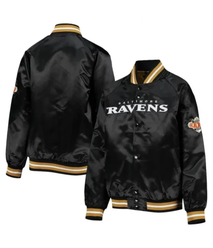 Baltimore Ravens Full-Snap Black Jackets