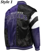 Baltimore Ravens Full-Snap Varsity Jackets