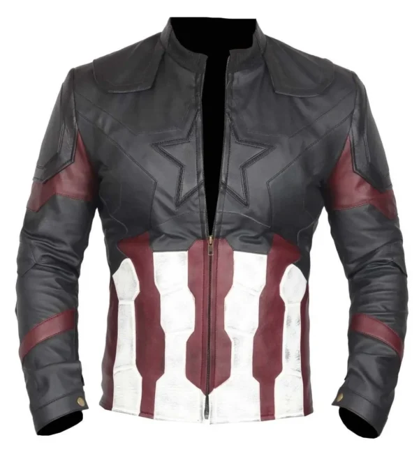 Captain America Infinity War Leather Jacket