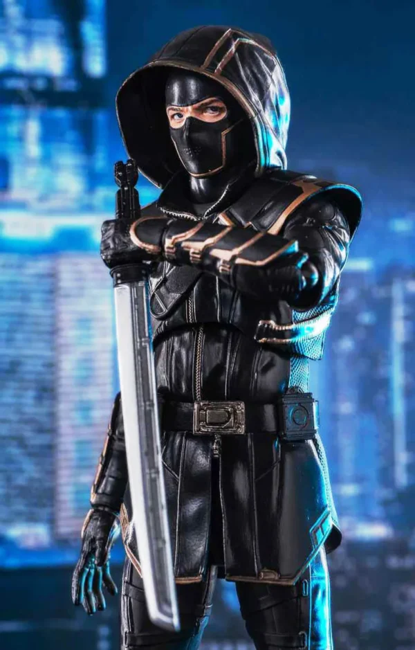 Clint Barton Avengers Endgame Ronin Hooded Black Jacket