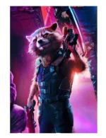 Guardians of Galaxy Vol 2 Rocket Raccoon Blue Vest
